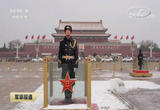 农历大寒 风雪中的坚守 雪花漫天飞舞 哨兵纹丝不动