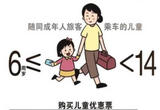 全国铁路按年龄实行儿童优惠票