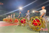 “滚”出来的年味 浙江海盐非遗技艺排练忙