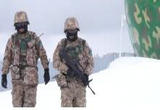 顶风冒雪 官兵开展值班等级转进演练