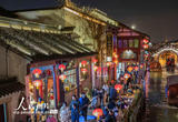 江苏苏州：节后旅游持续升温 山塘街游人如织