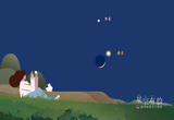 22日天宇有好戏：金星伴蛾眉，新月抱旧月